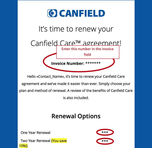 Canfield Care Agreement Renewal - T